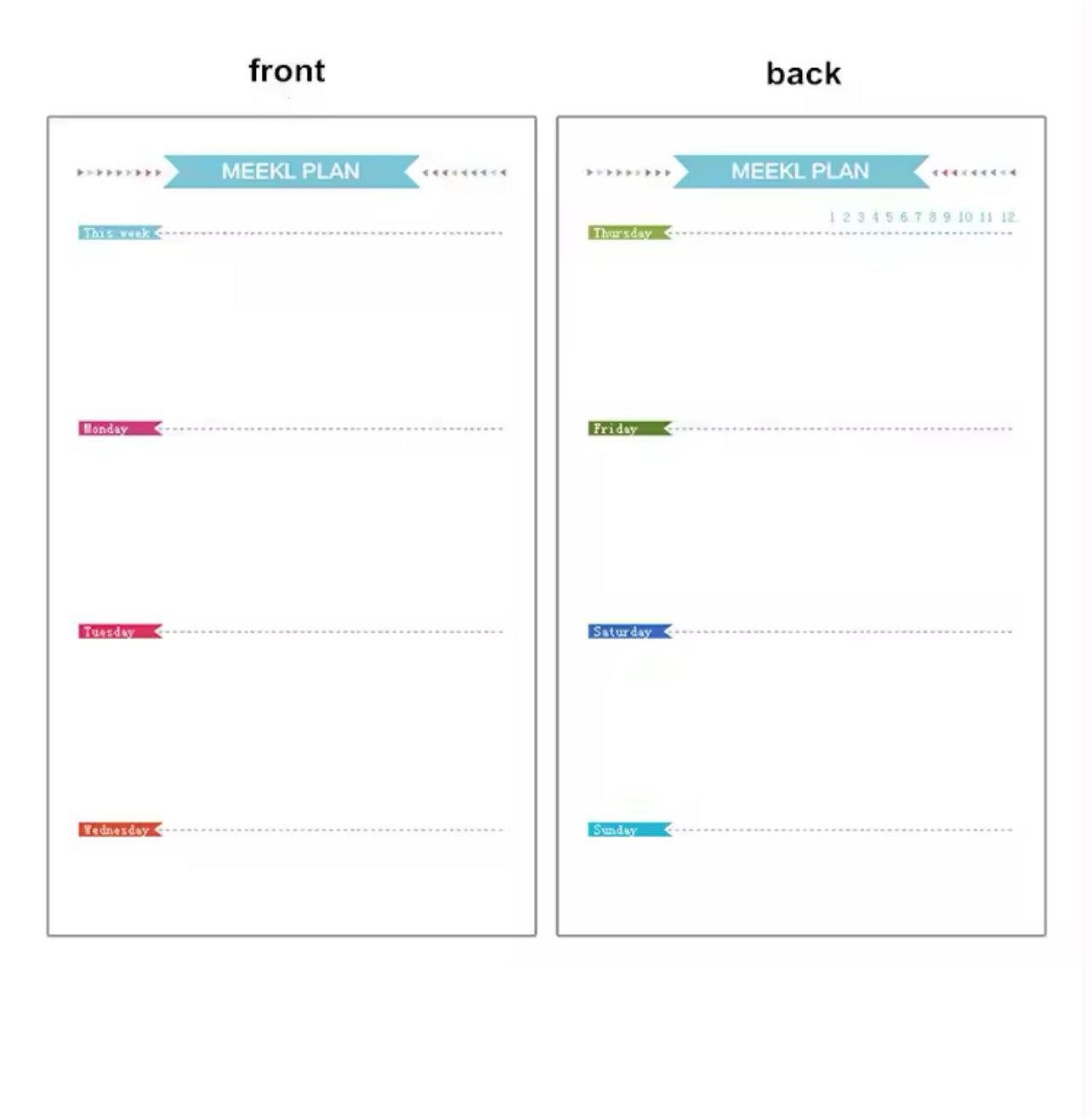 a5-planner-inserts-weekly-annies-planner-shop for A5 Planner Inserts Free Printables A5 Planner Inserts - Weekly – Annies Planner Shop for A5 Planner Inserts Free Printables