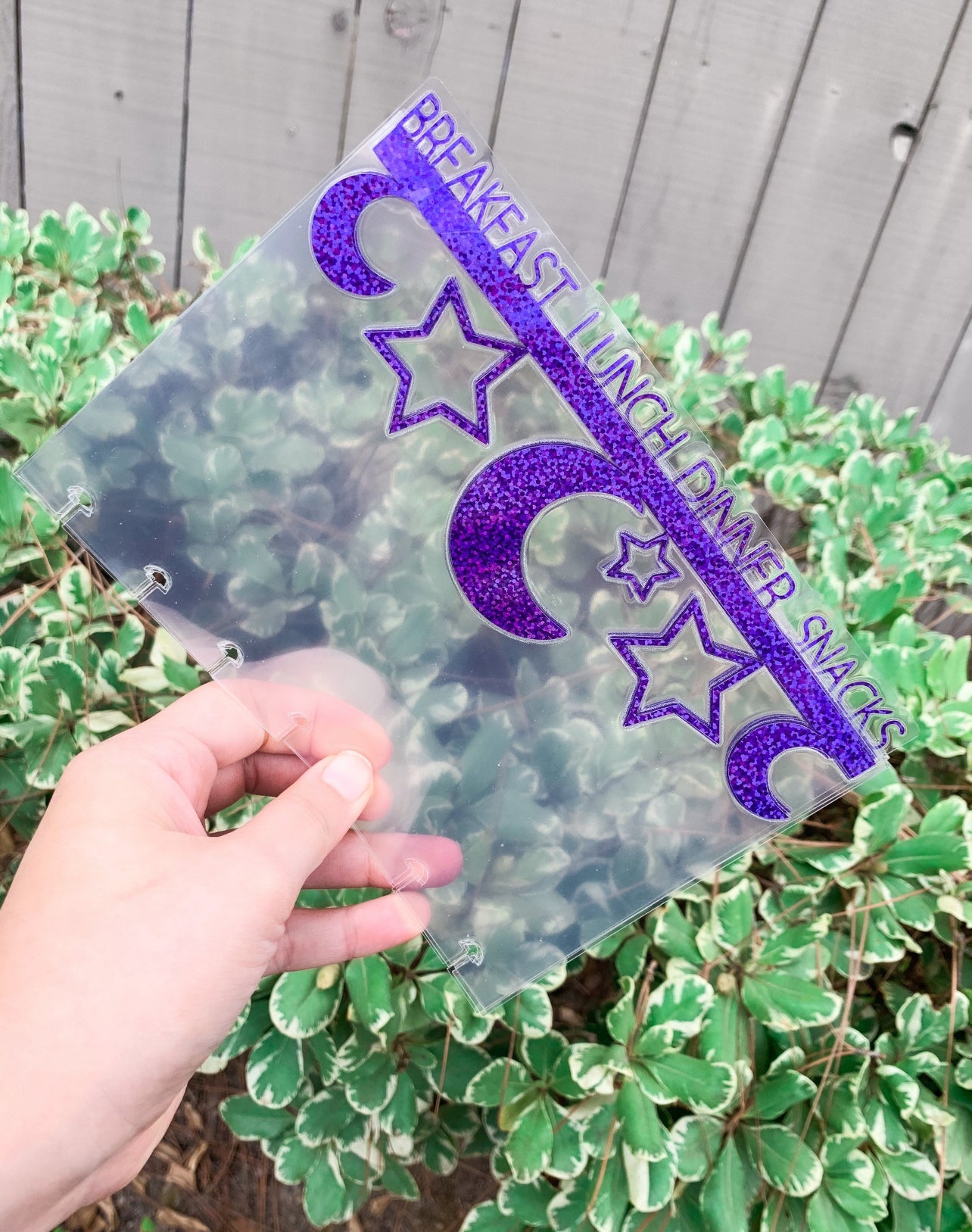 Stars & Moon Planner Dividers