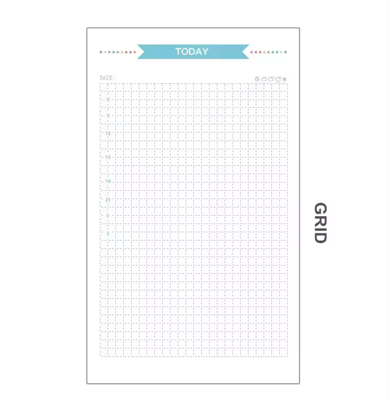 A5 Planner Inserts - Daily Pages