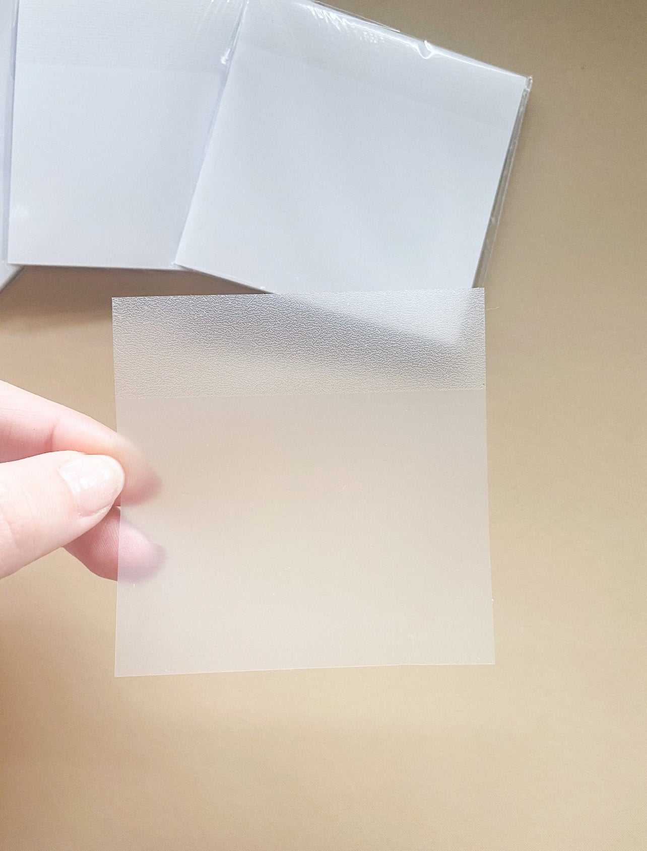 Transparent Sticky Notes